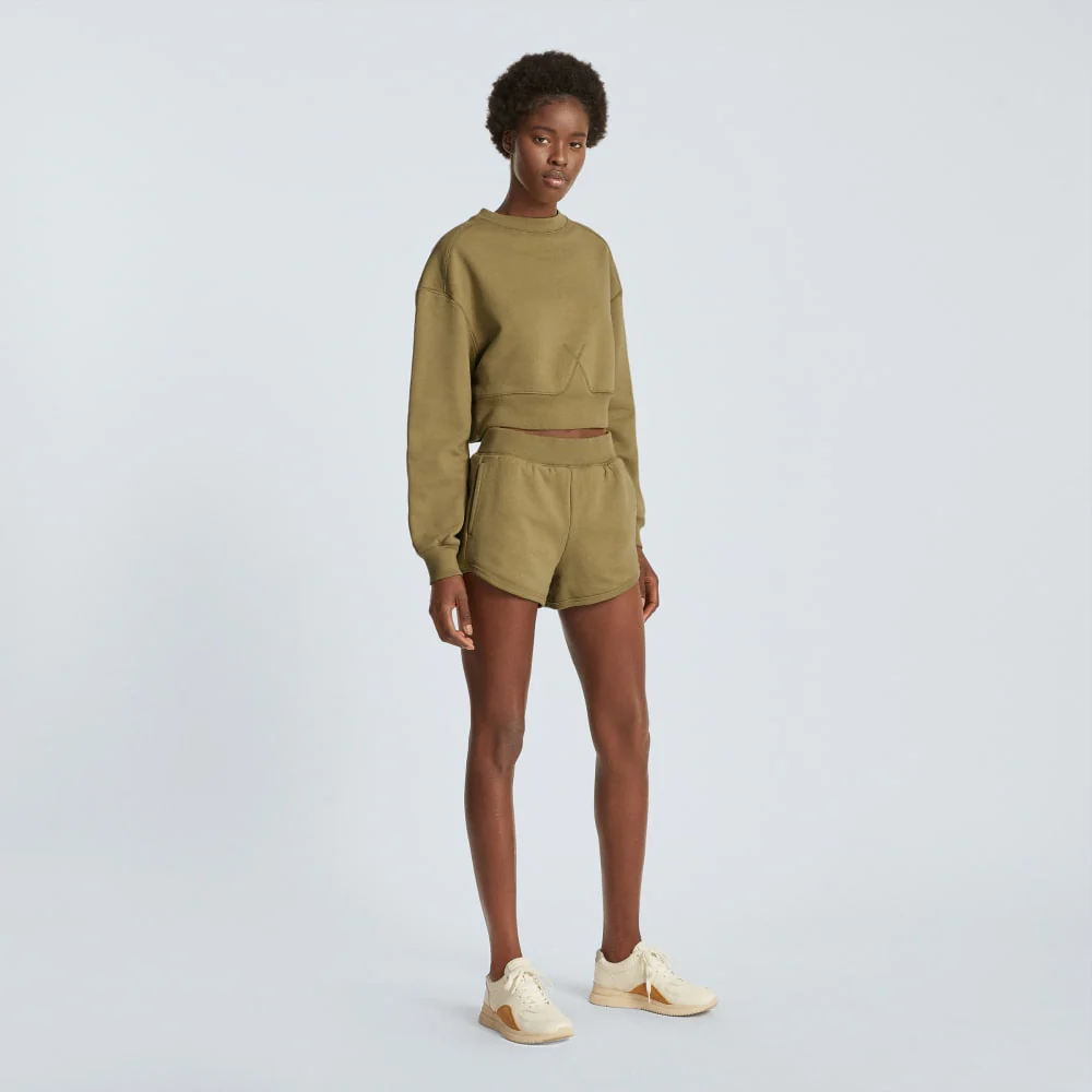 The Track Sweatshort | Fennel Seed - Image 4
