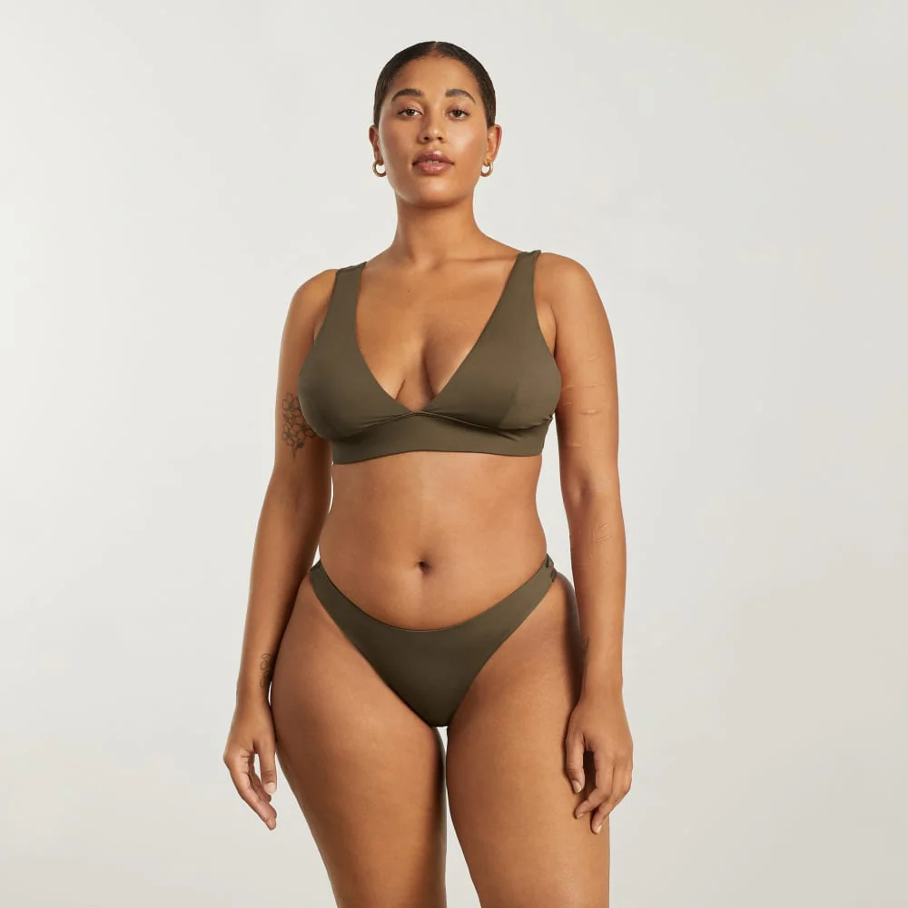 The Triangle Bikini Top | Beech - Image 5