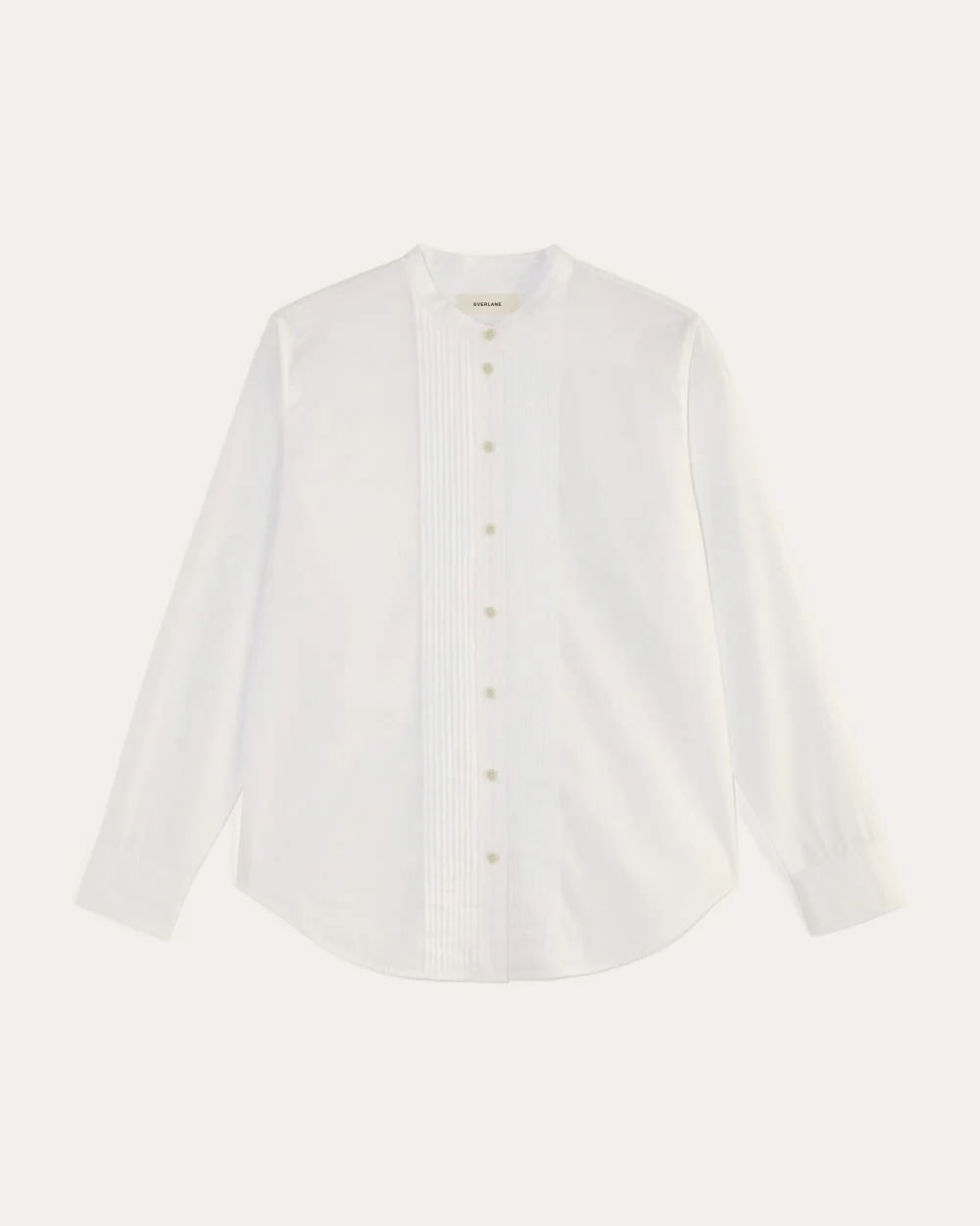 The Tuxedo Shirt in Silky Cotton | White - Image 2