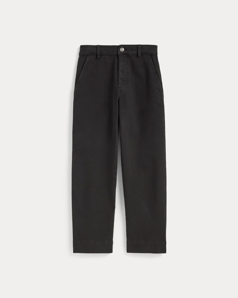 The Utility Straight-Leg Pant | Black | 26.5" Inseam - Image 2