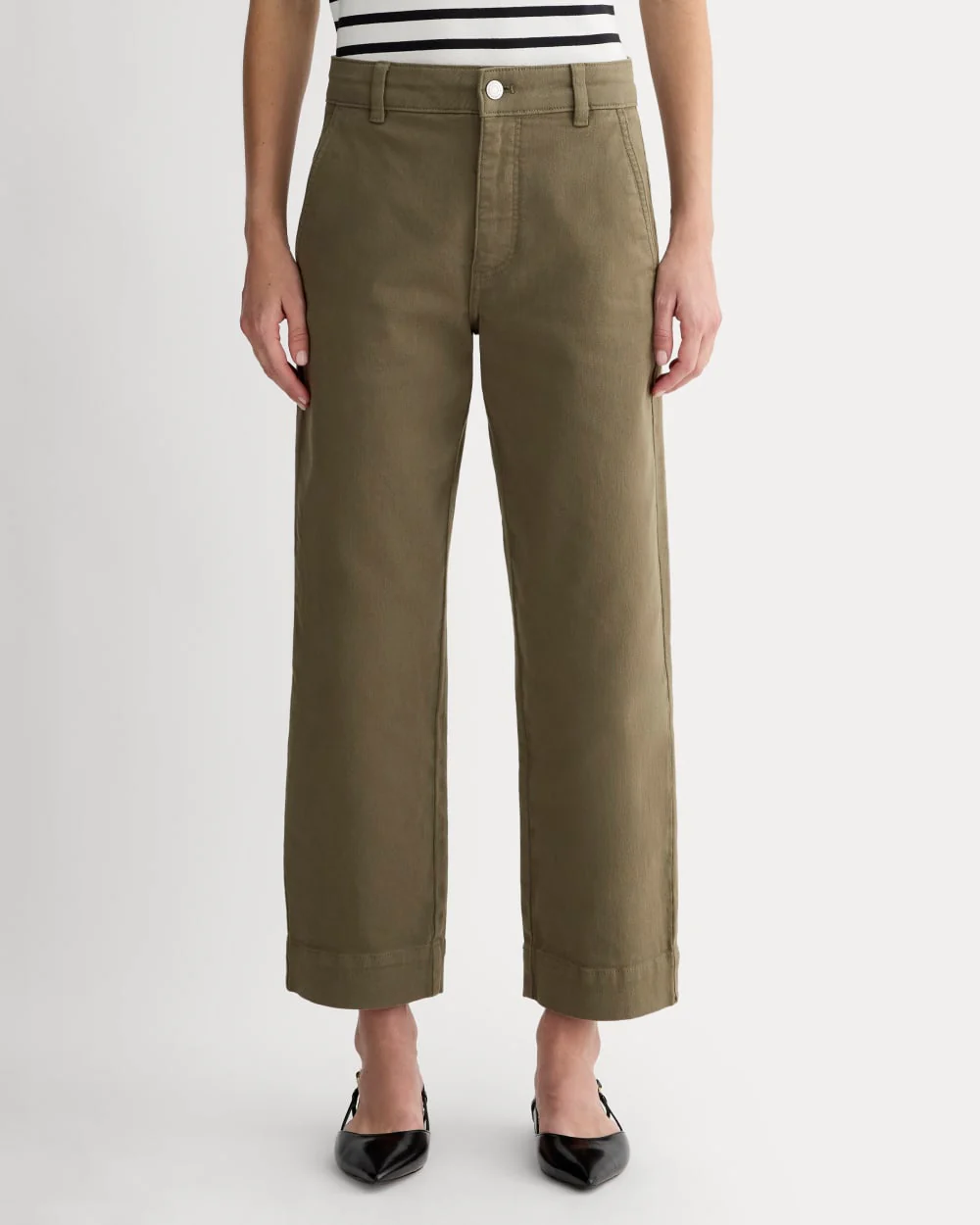 The Utility Straight-Leg Pant | Kalamata | 26.5" Inseam - Image 3