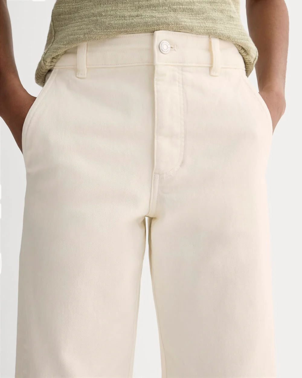 The Utility Straight-Leg Pant | Bone | 28.5" Inseam - Image 5