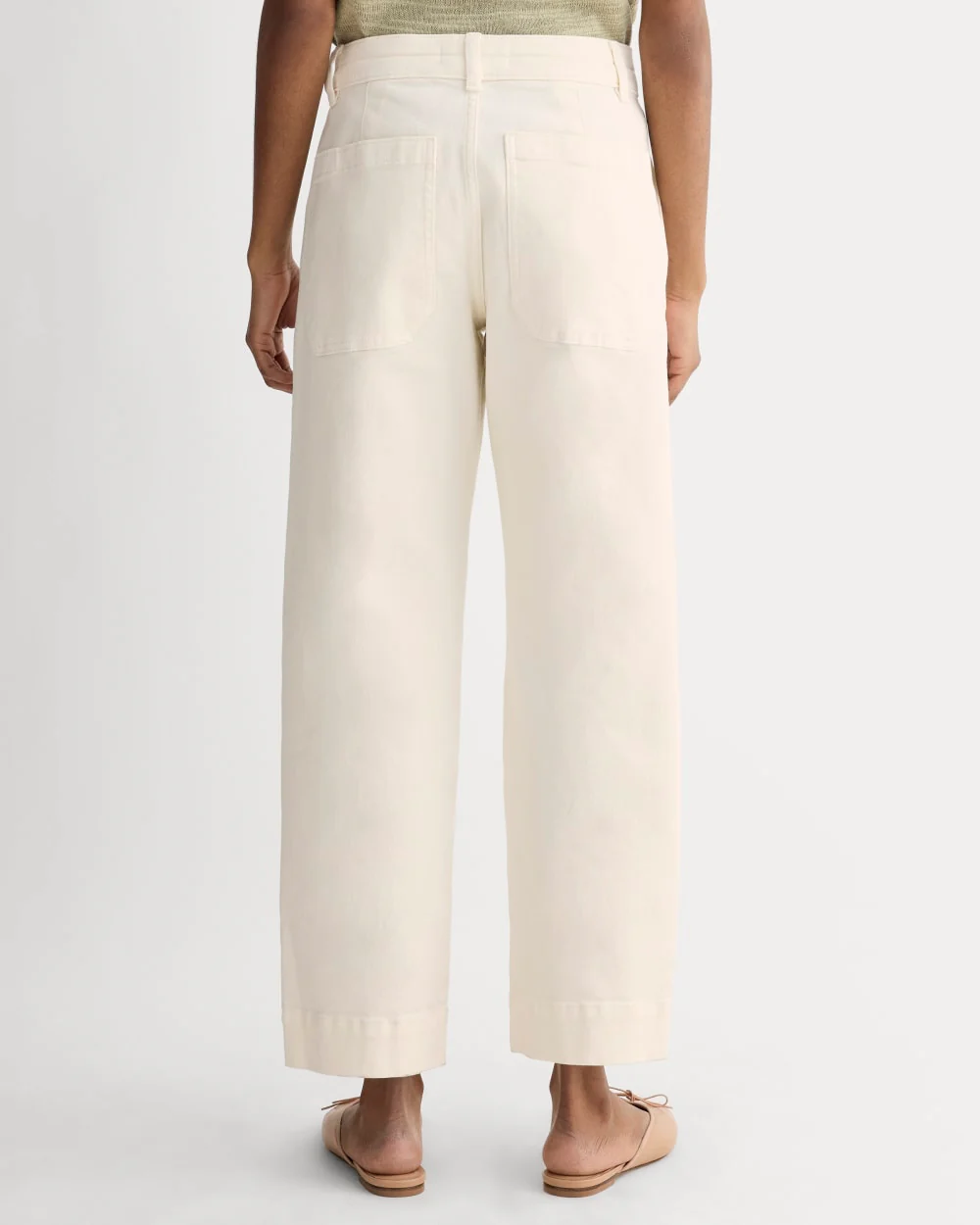 The Utility Straight-Leg Pant | Bone | 28.5" Inseam - Image 6