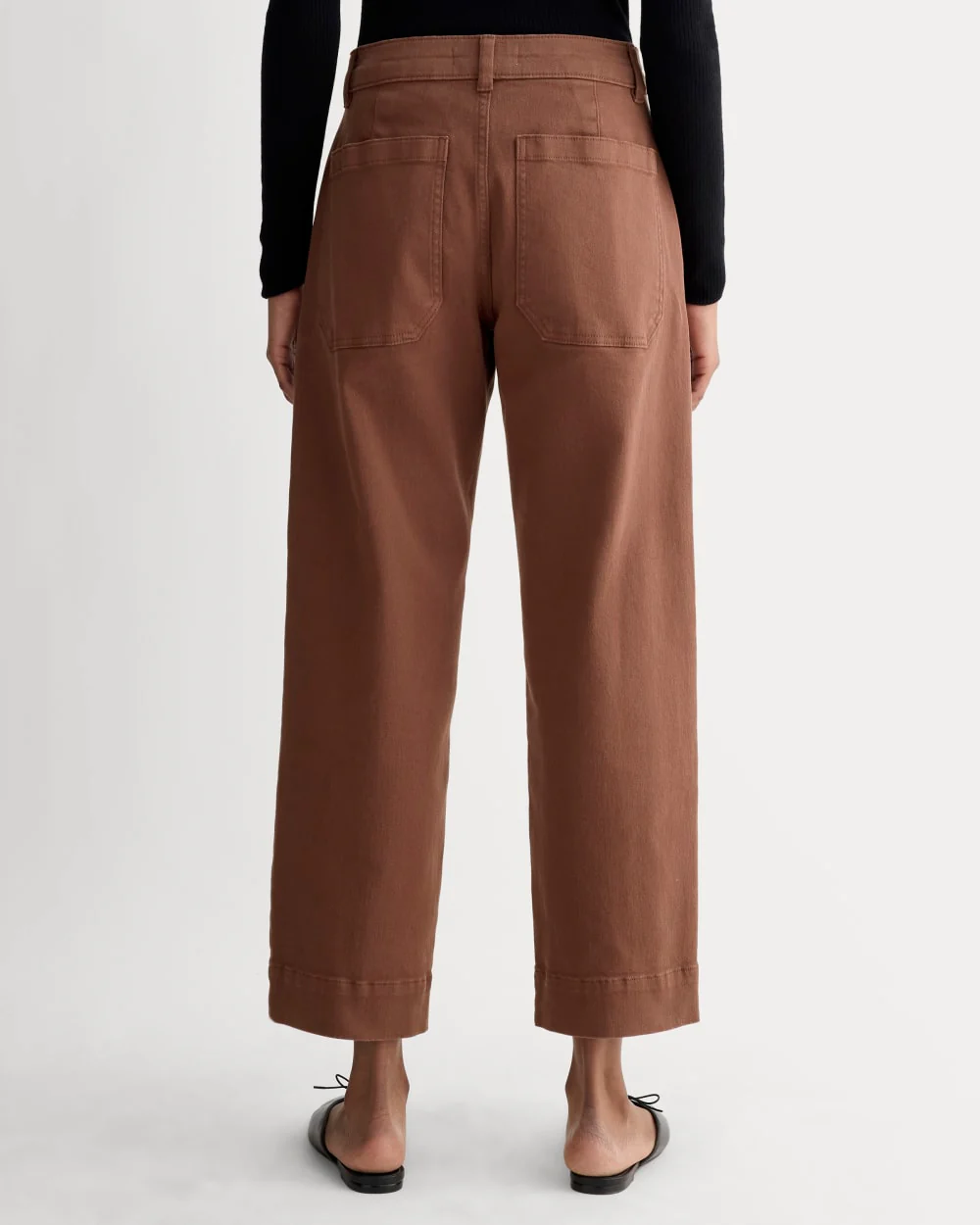 The Utility Straight-Leg Pant | Rosewood | 26.5" Inseam - Image 6