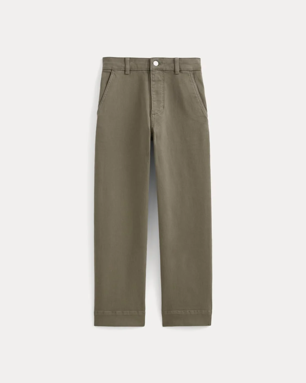 The Utility Straight-Leg Pant | Taupe | 26.5" Inseam - Image 2