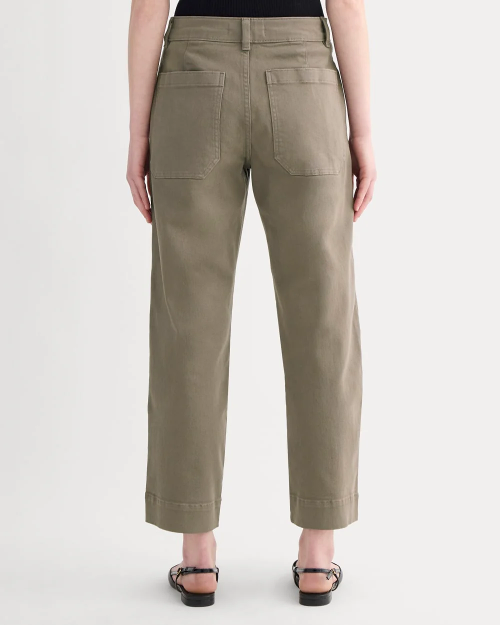 The Utility Straight-Leg Pant | Taupe | 26.5" Inseam - Image 5