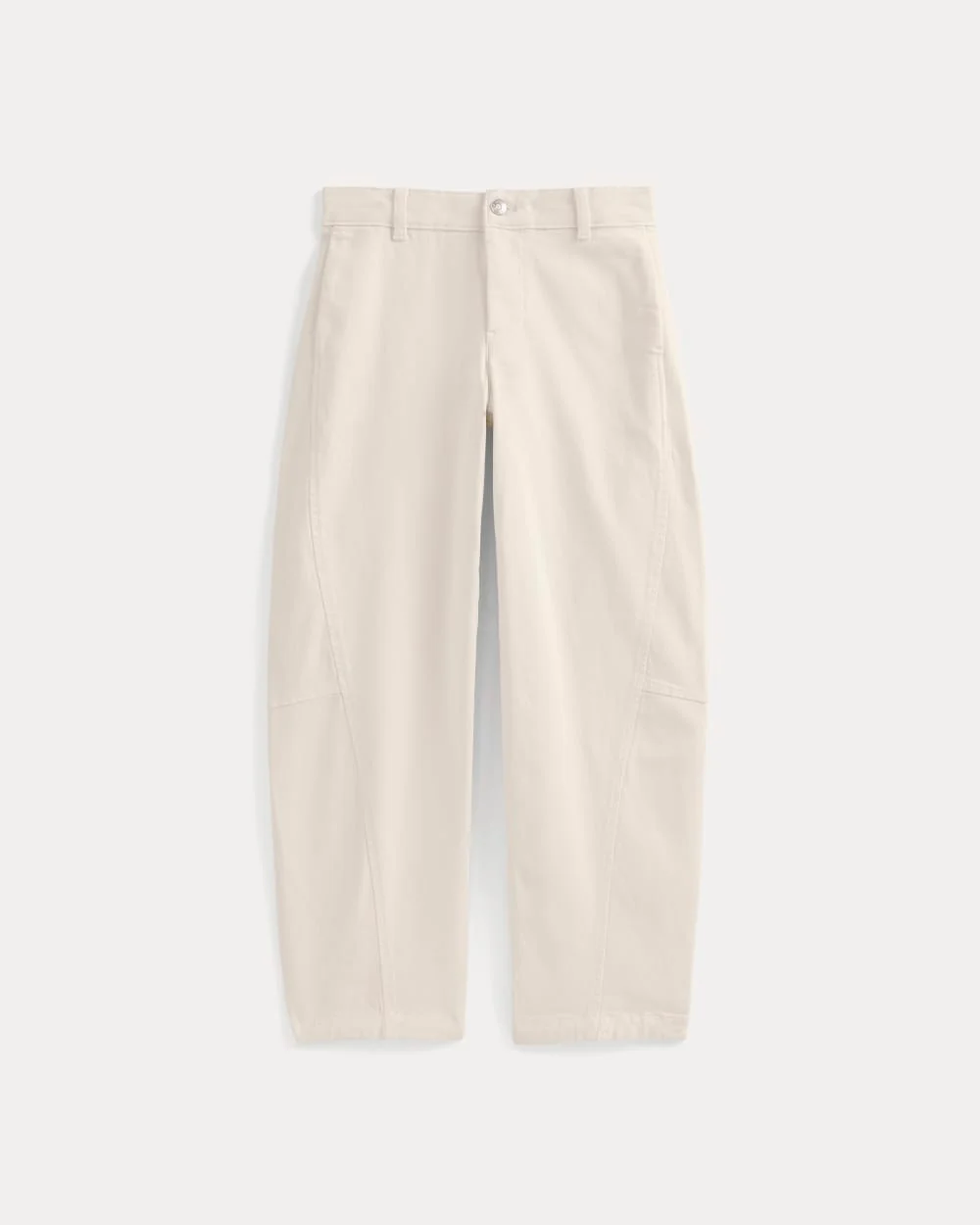 Twisted Seam Barrel Pant | Bone - Image 2