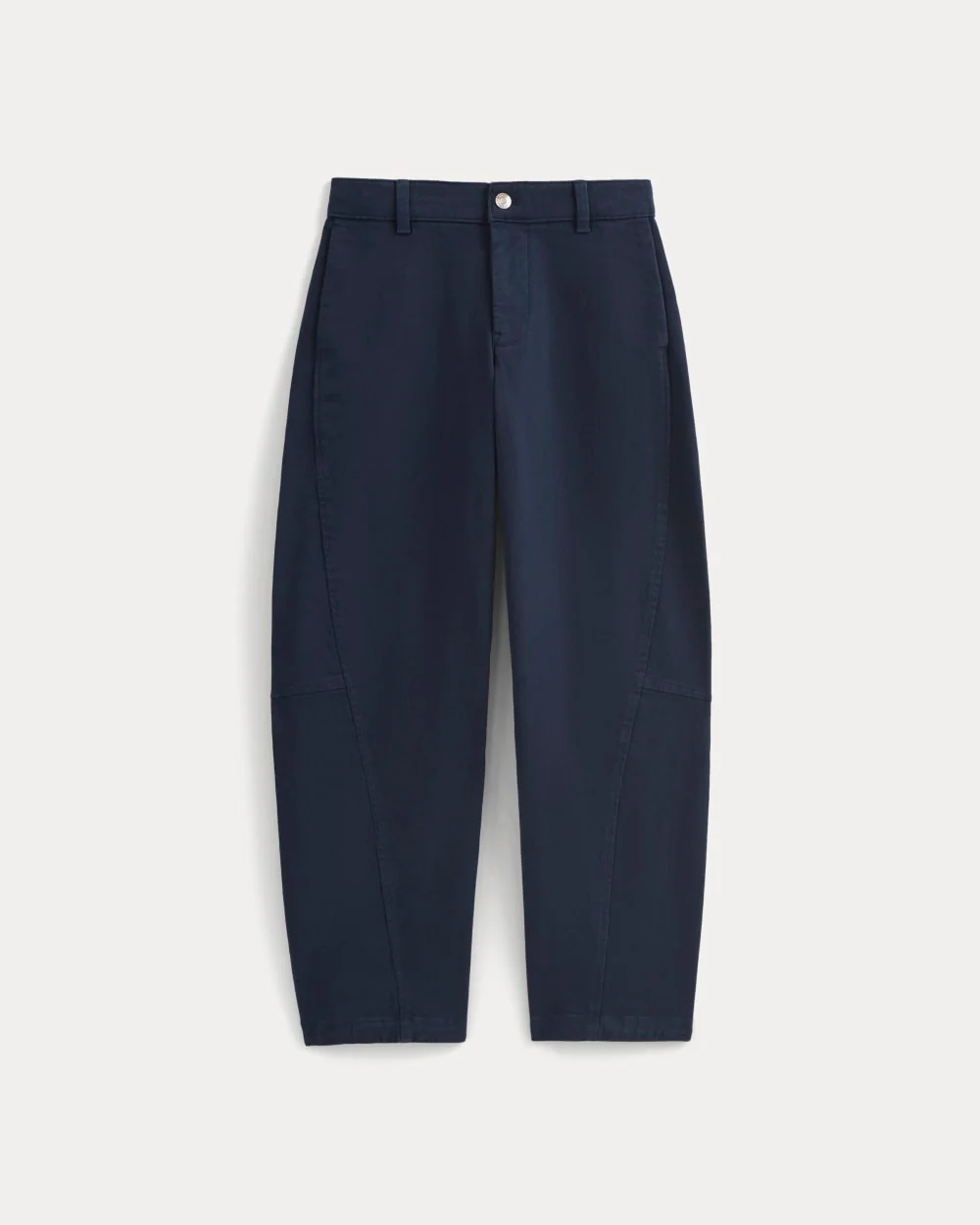 Twisted Seam Barrel Pant | Navy - Image 2