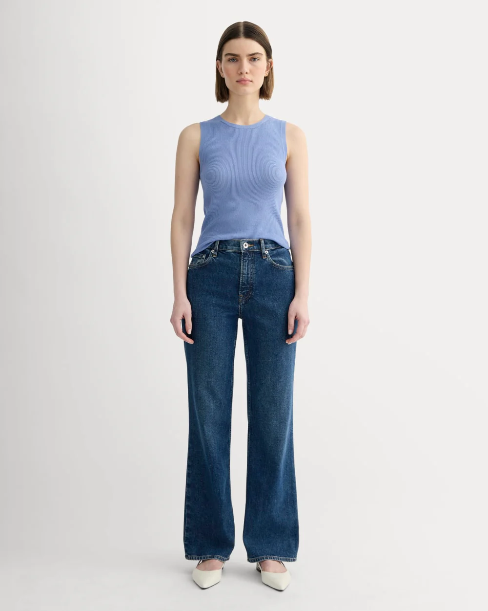 The Tank in Ultrasoft Merino | Bluebell - Image 4