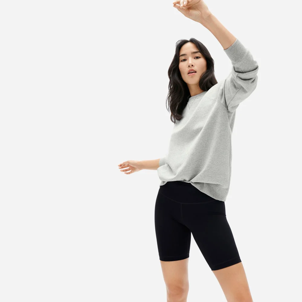 The Unisex French Terry Crew | Heathered Grey - Image 3