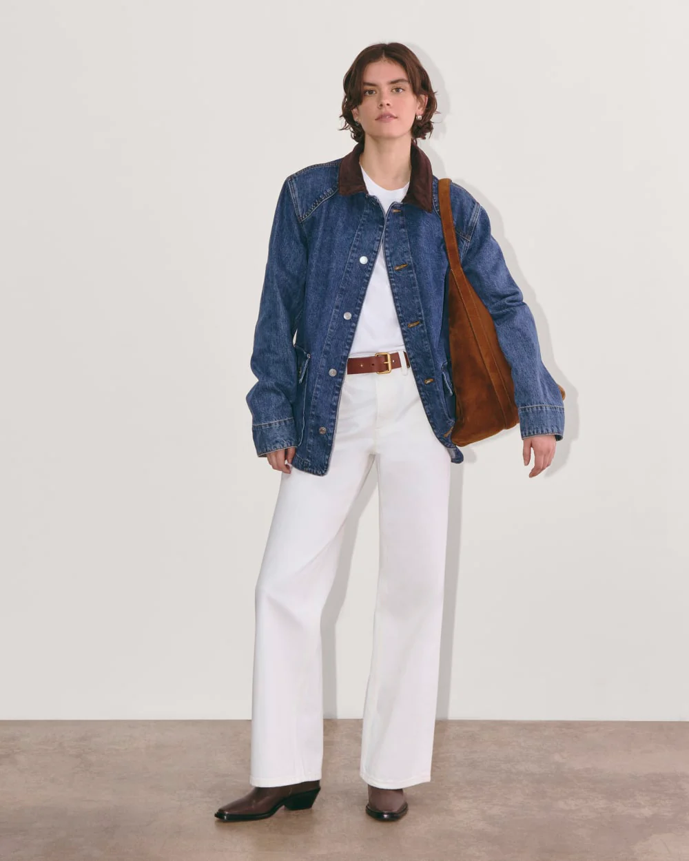 The Unisex Denim Ranch Jacket | Deep Atlantic - Image 4
