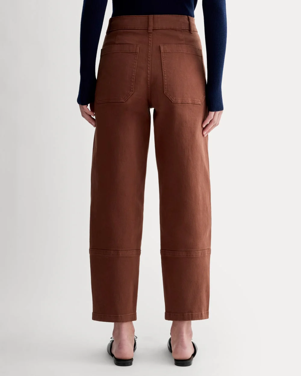The Utility Barrel Pant | Rosewood | Regular - Image 6