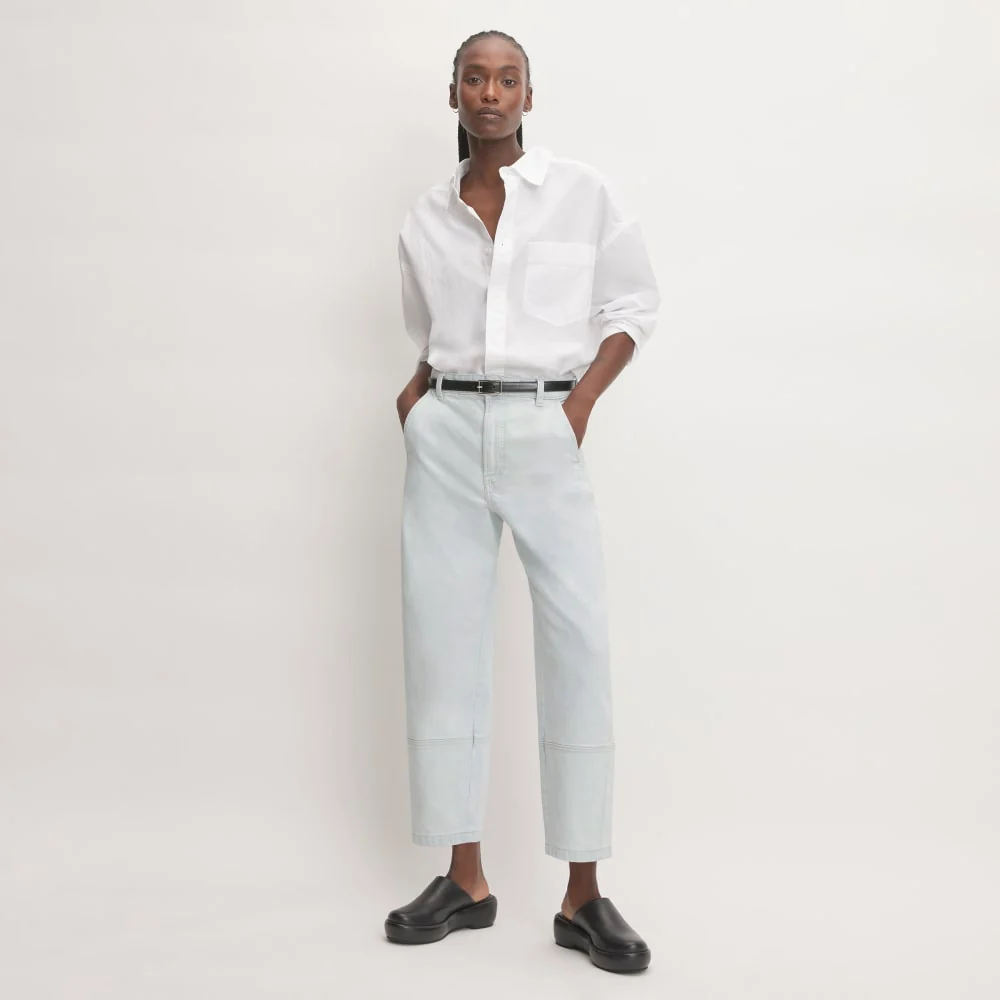 The Utility Barrel Jean | Icy Water | Regular - Image 6