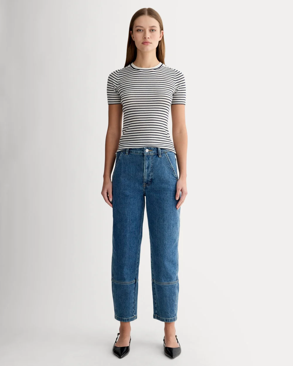 The Utility Barrel Jean | New Blue | Regular