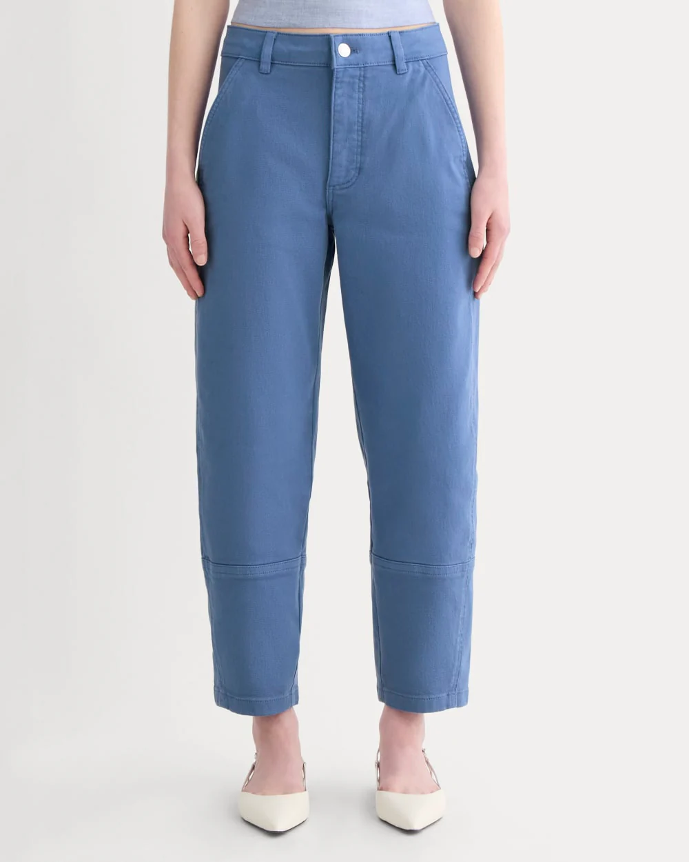 The Utility Barrel Pant | Cornflower Blue | Regular - Image 3