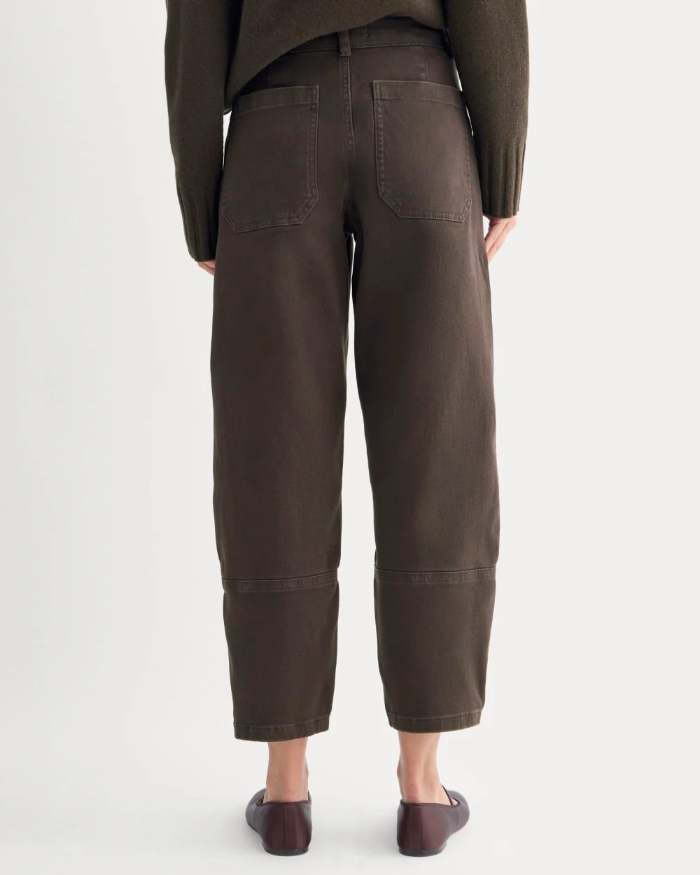 The Utility Barrel Pant | Dark Chocolate | Regular - Image 5