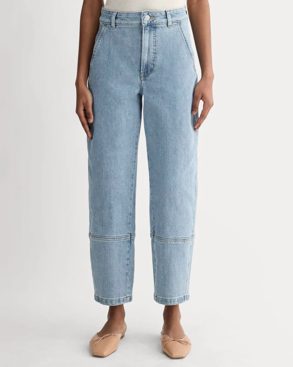 The Utility Barrel Pant | Light Indigo | Regular - Image 3