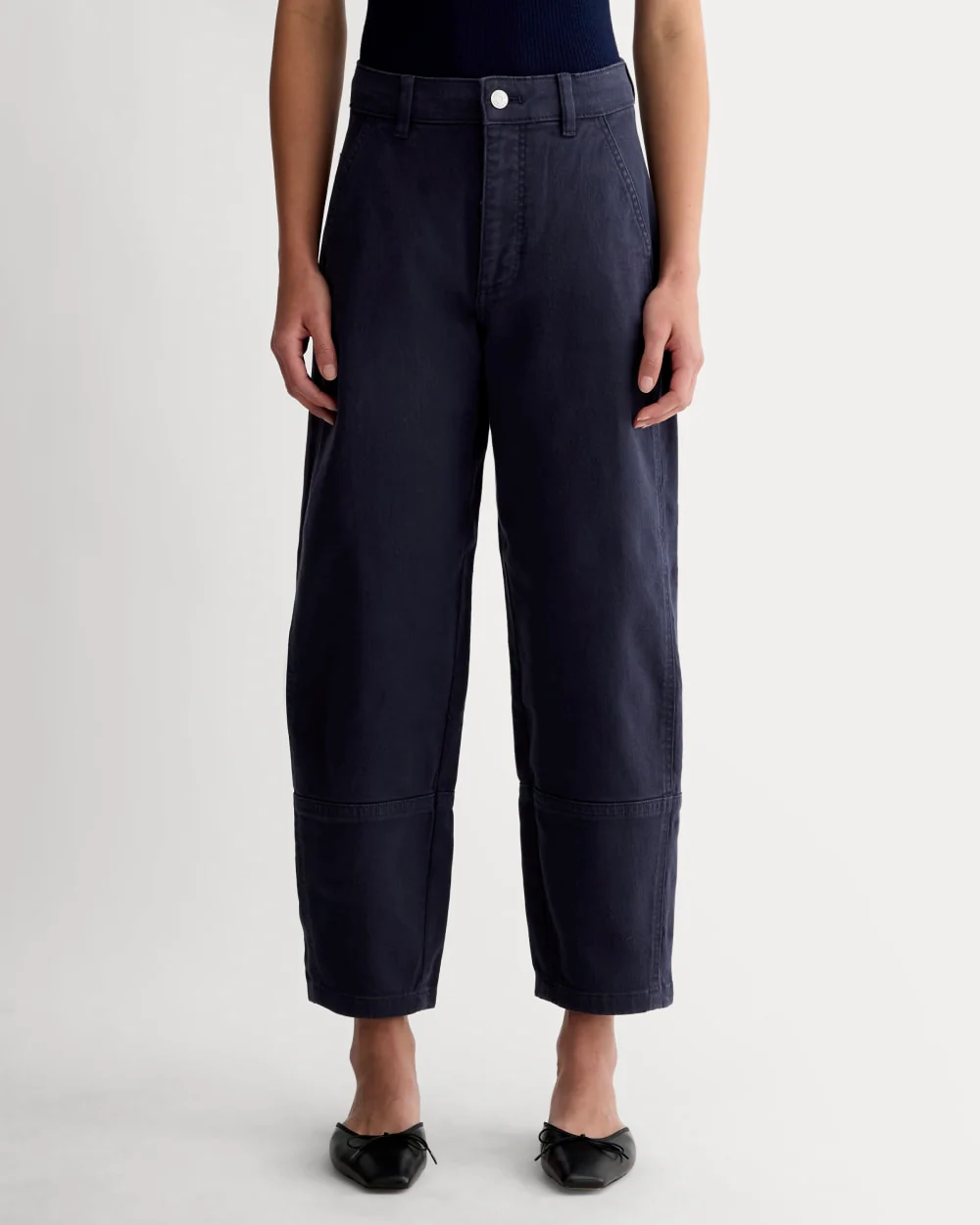 The Utility Barrel Pant | Navy | Regular - Image 3