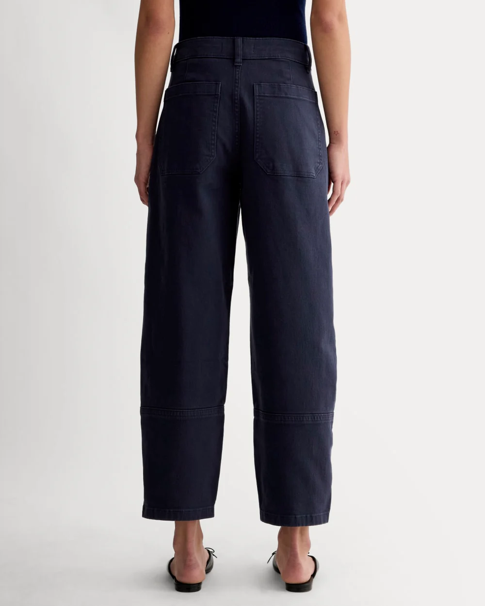 The Utility Barrel Pant | Navy | Regular - Image 6