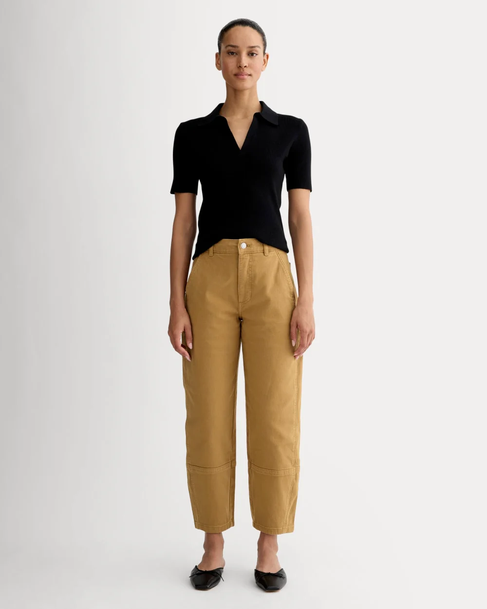 The Utility Barrel Pant | Oak Brown | Regular