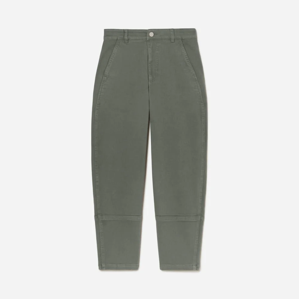 The Utility Barrel Pant | Pewter Green | Regular - Image 2