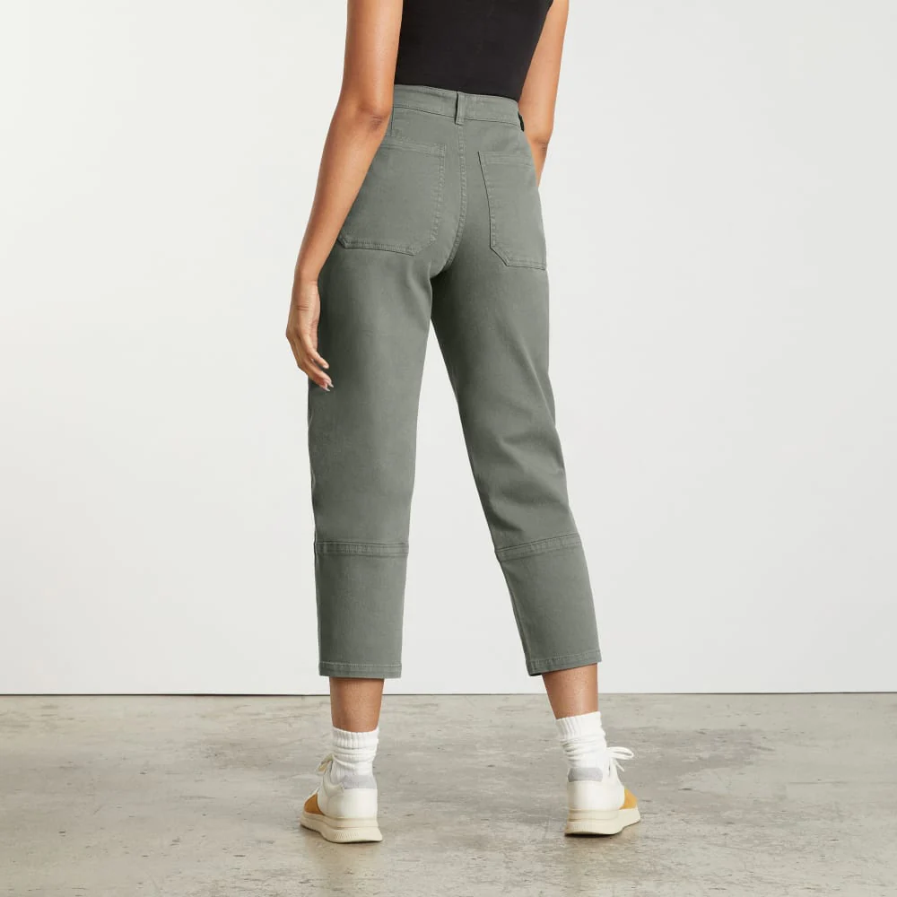 The Utility Barrel Pant | Pewter Green | Regular - Image 5