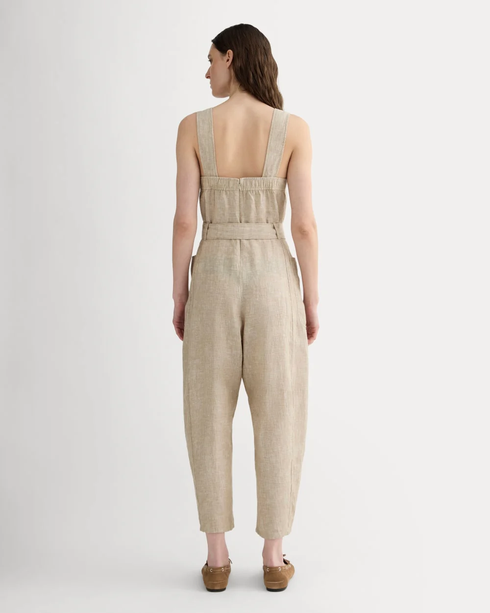 The Utility Coverall in Linen | Cornstalk Chambray - Image 5