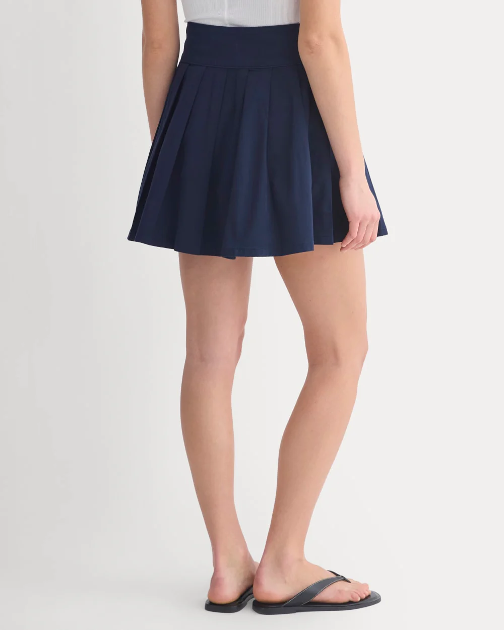 Utility Pleated Mini Skirt | Navy - Image 6