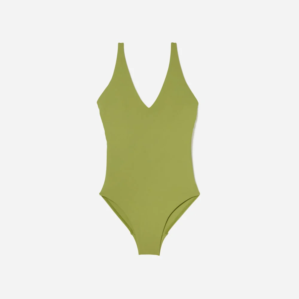 The V-Neck One-Piece | Pepper