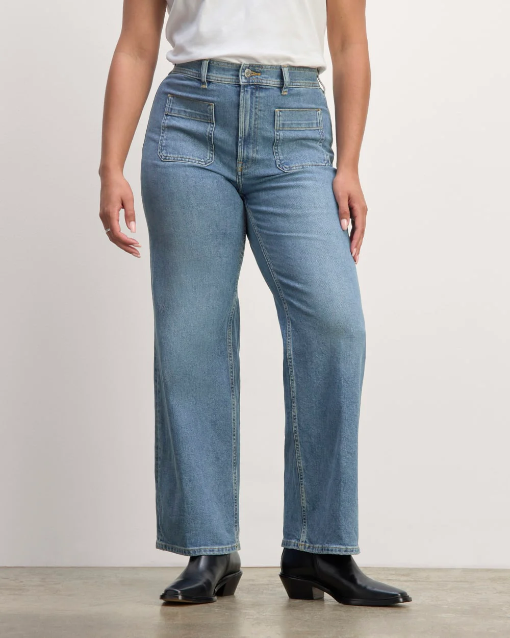 The '70s Wide Jean | Vintage Light Indigo - Image 3