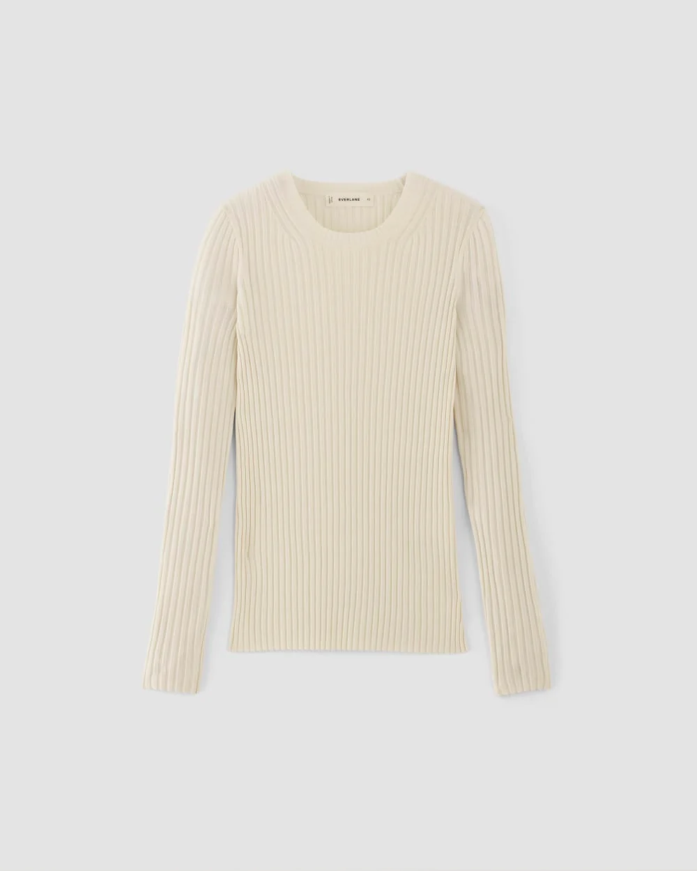 The Viscose Knit Crew | Beige - Image 2