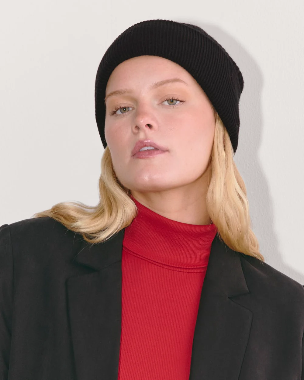 The Waffle Beanie | Black - Image 2