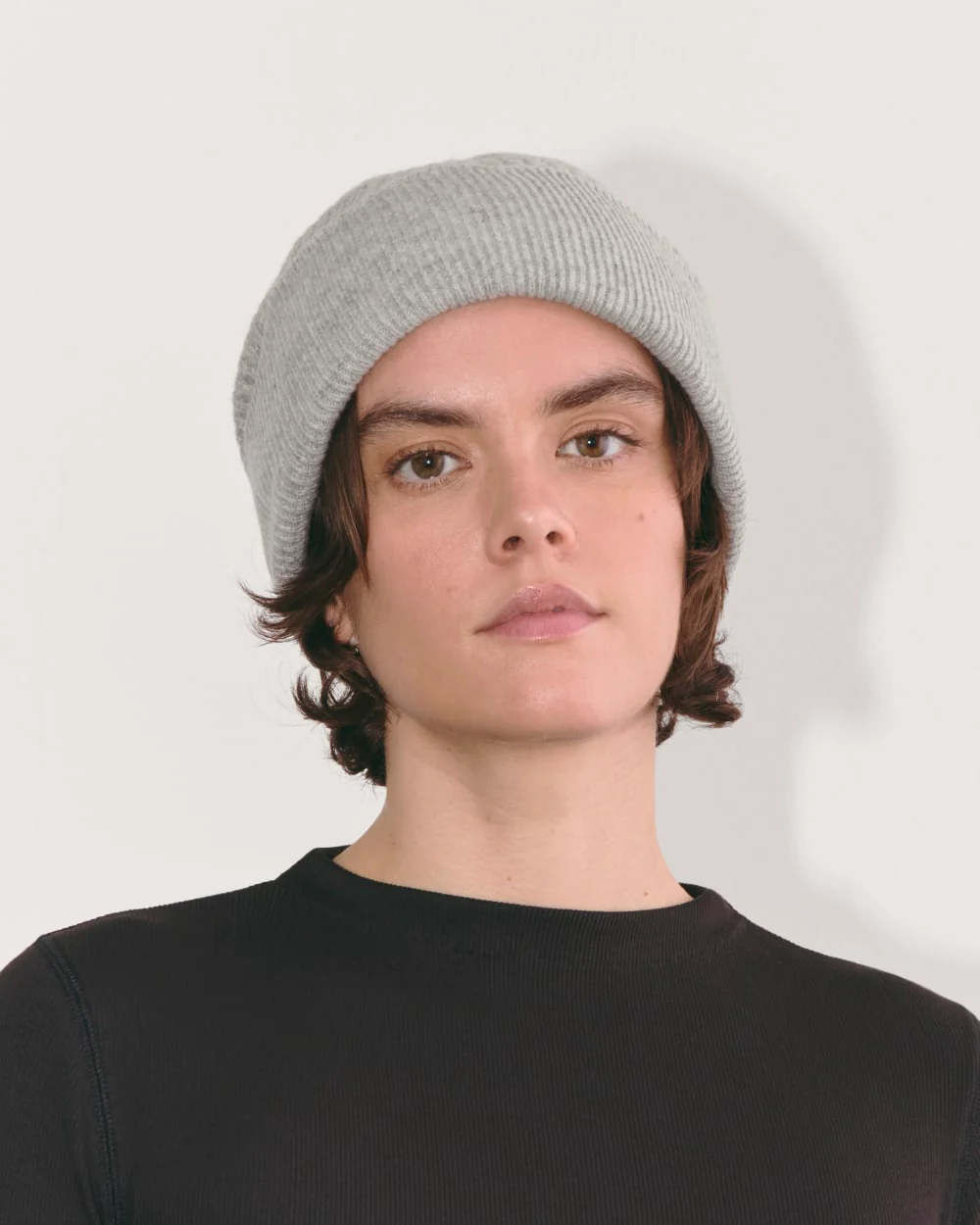 The Waffle Beanie | Heather Grey - Image 2
