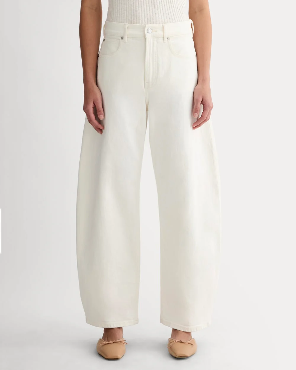 The Way-High® Curve Jean | Calico Ecru | 27" Inseam - Image 3