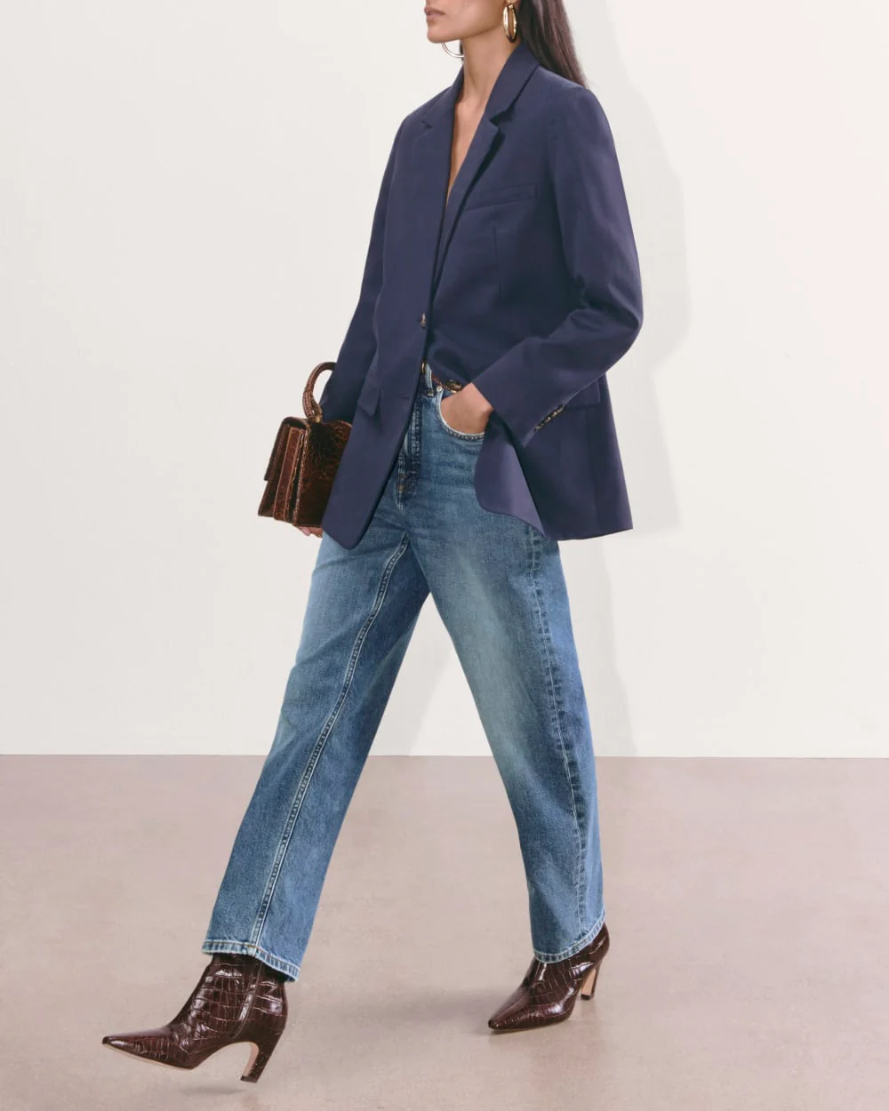The Way-High® Jean | Mid Indigo | 27.5” Inseam - Image 3
