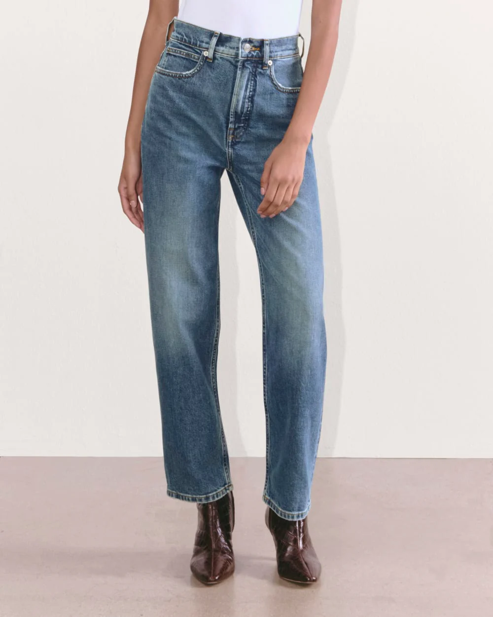 The Way-High® Jean | Mid Indigo | 27.5” Inseam - Image 6