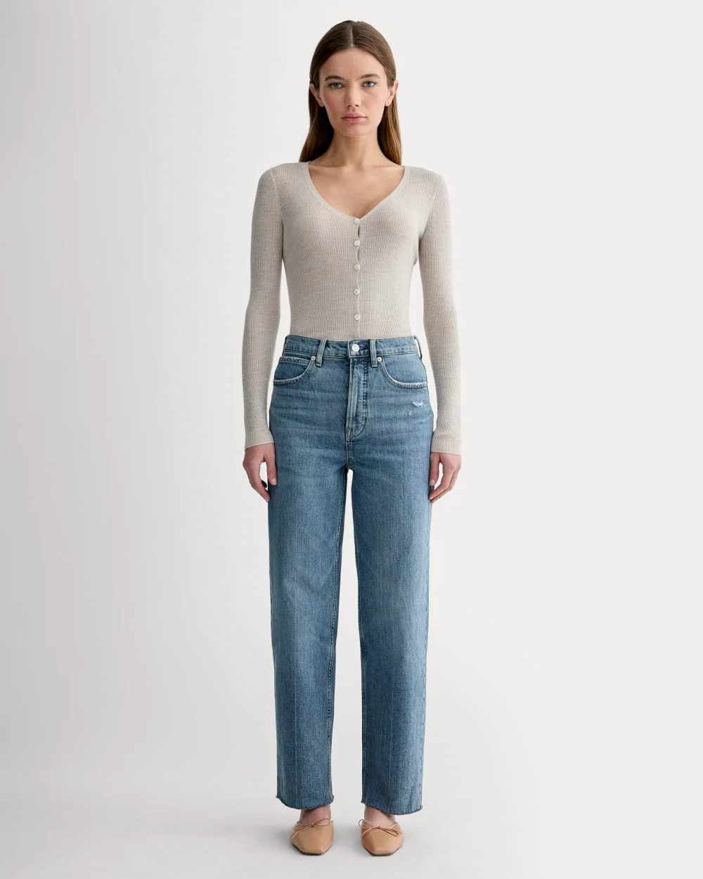 The Way-High® Jean | Distressed | 27.5” Inseam