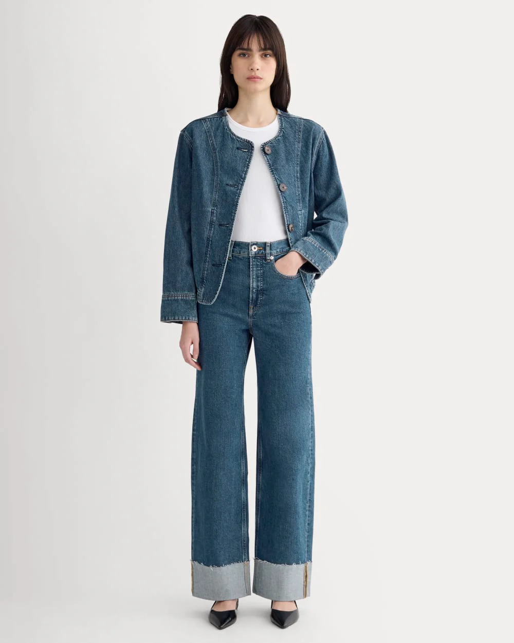 The Way-High® Sailor Jean 2.0 | Mid Indigo | 29.5" Inseam