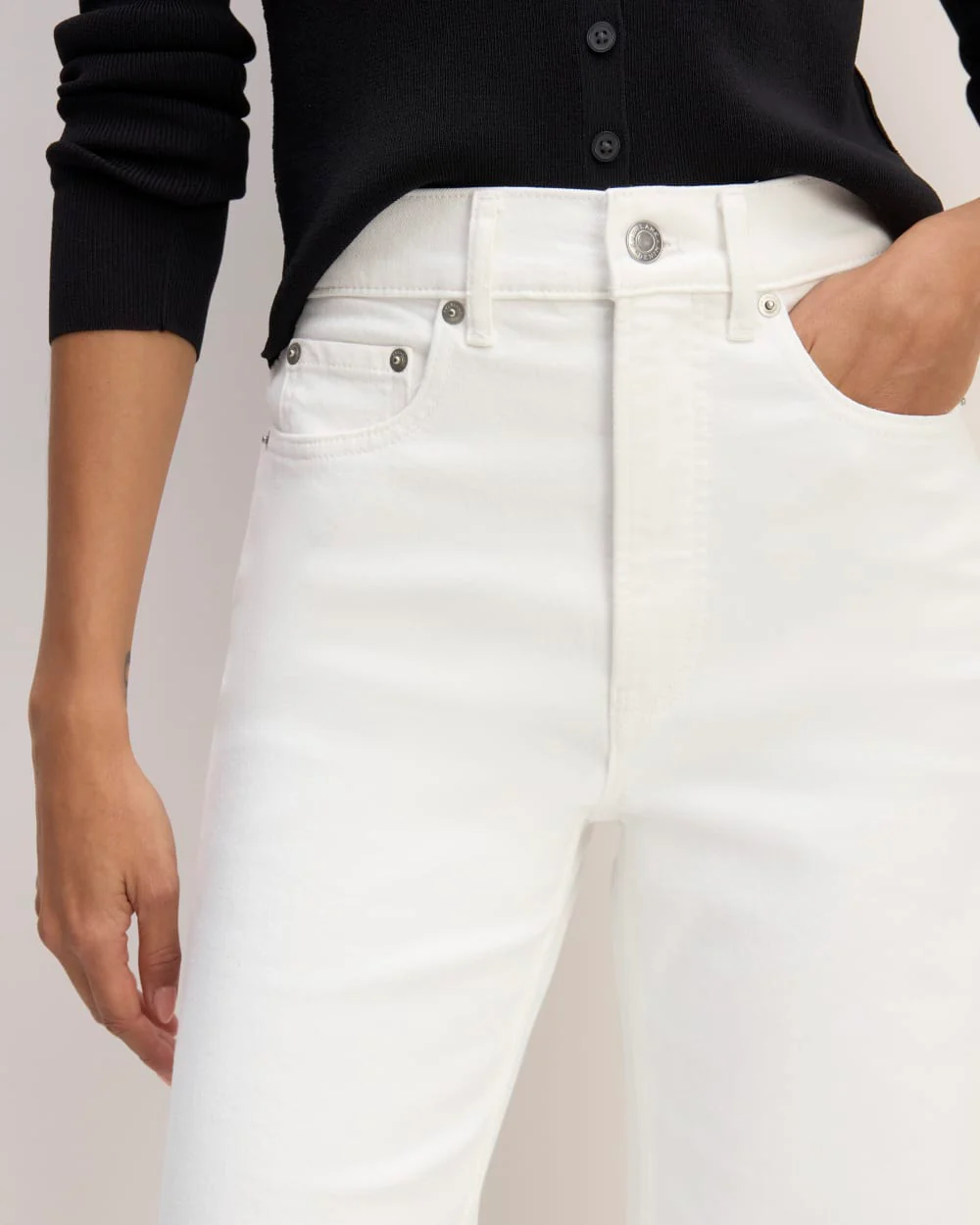 The Way-High® Sailor Jean | Bright White | 27.5" Inseam - Image 4