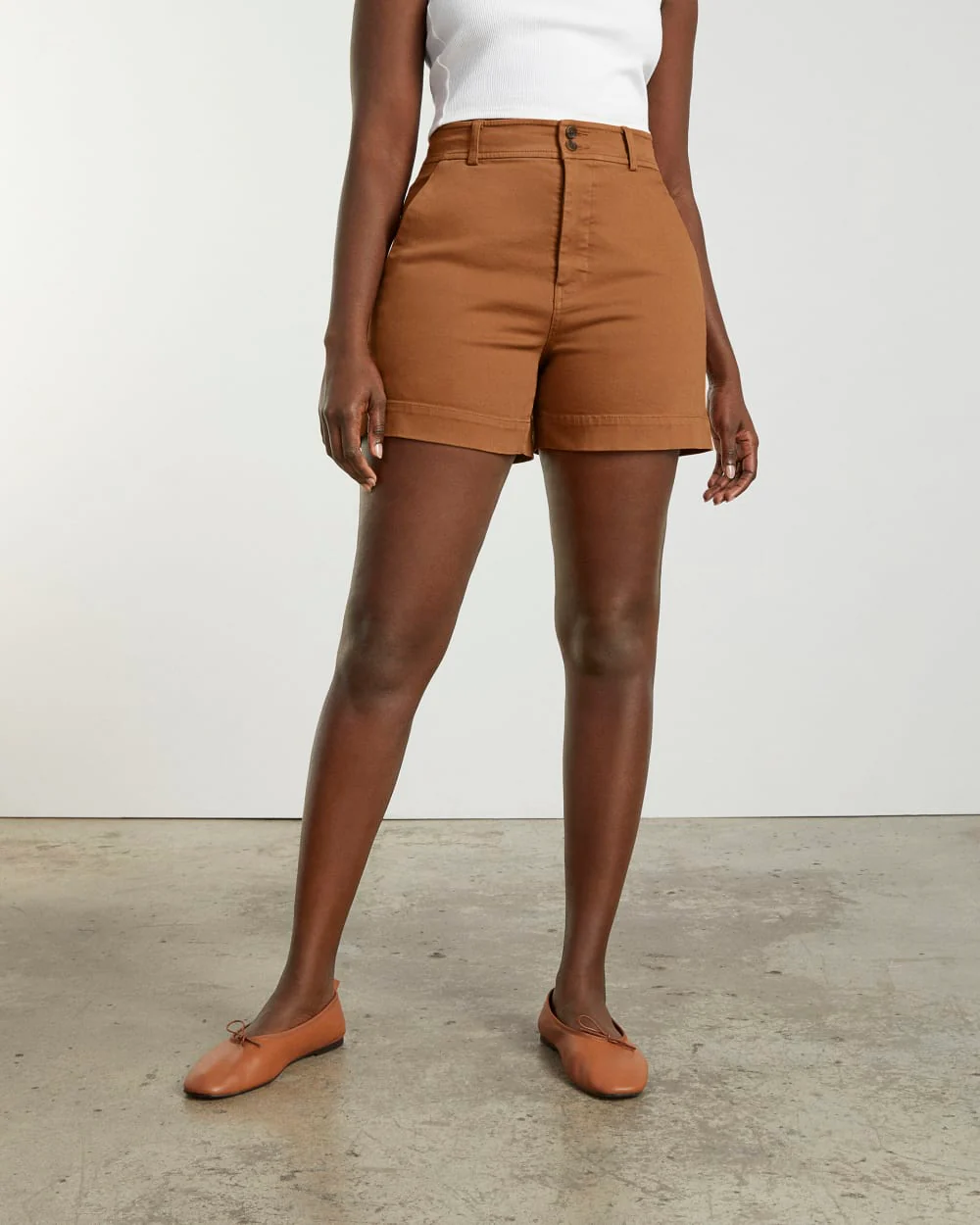 The Way-High® Twill Short | Adobe Brown - Image 4