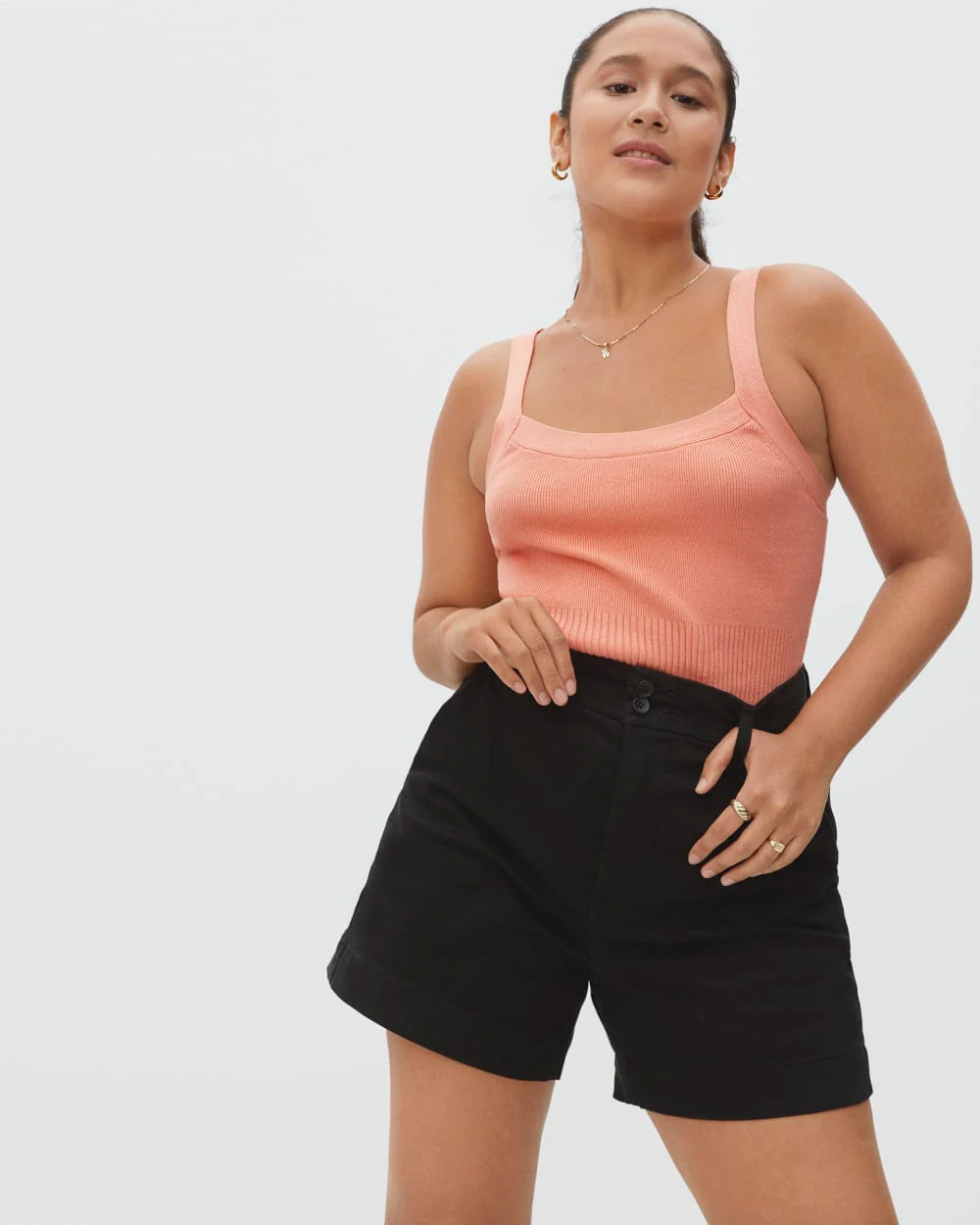 The Way-High® Twill Short | Black - Image 3