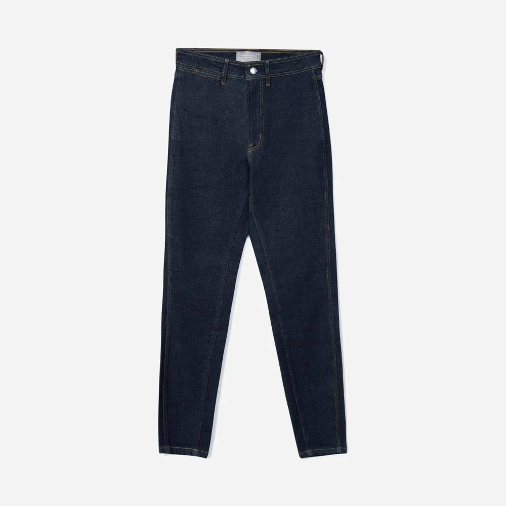 The Way-High® Clean Front Skinny Jean | Dark Indigo | 26.5" Inseam - Image 2