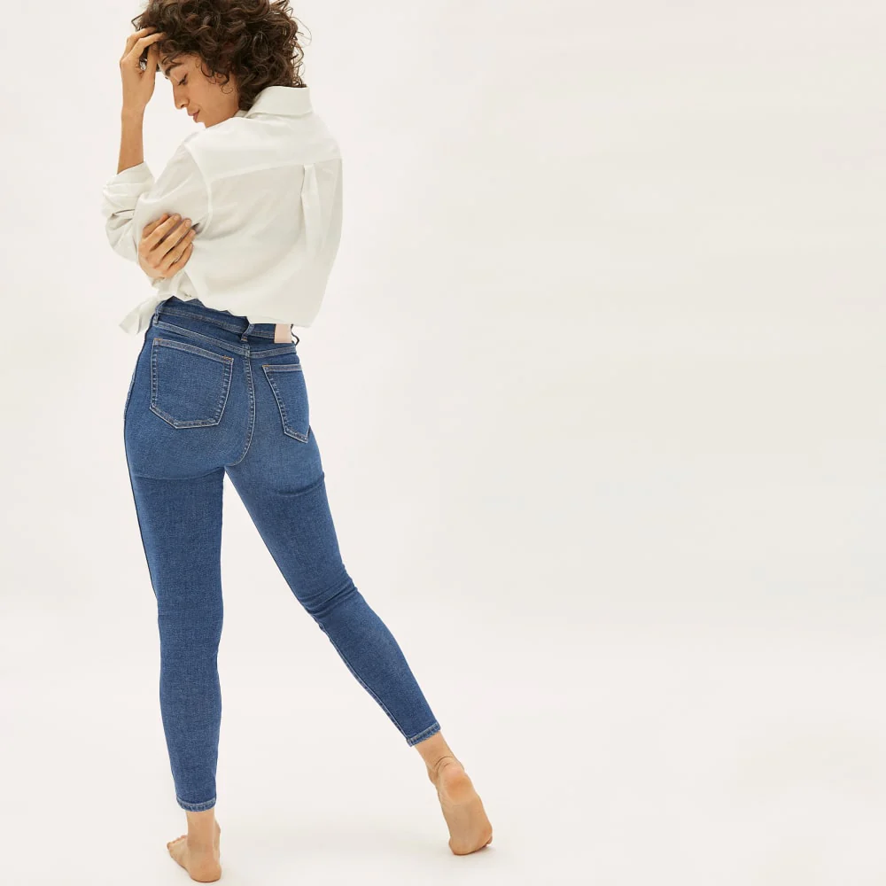 The Way-High® Clean Front Skinny Jean | Vintage Blue | 28.5” Inseam - Image 5