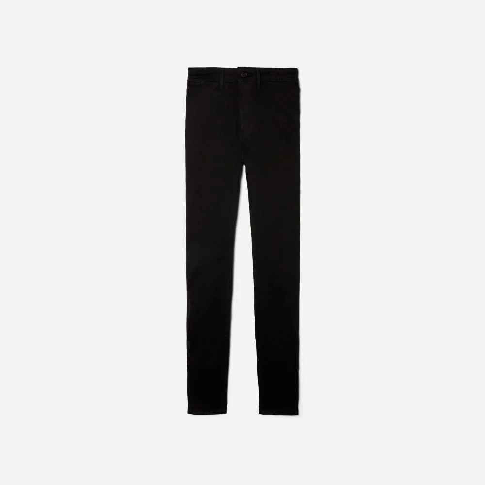 The Way-High® Skinny Split Hem Jean  | Black - Image 2