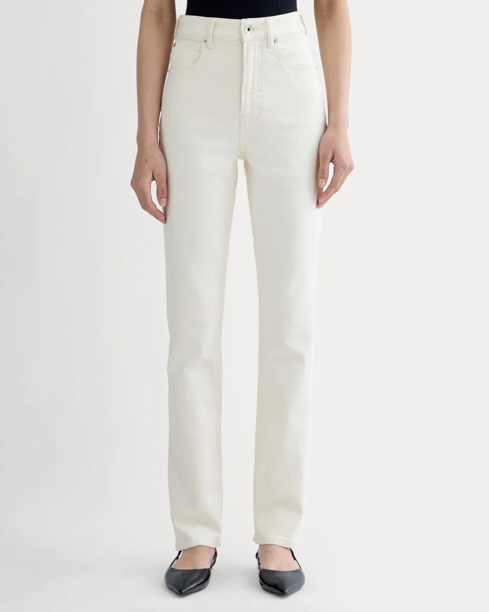 The Way-High® Slim Jean | Calico Ecru | 31" Inseam - Image 3