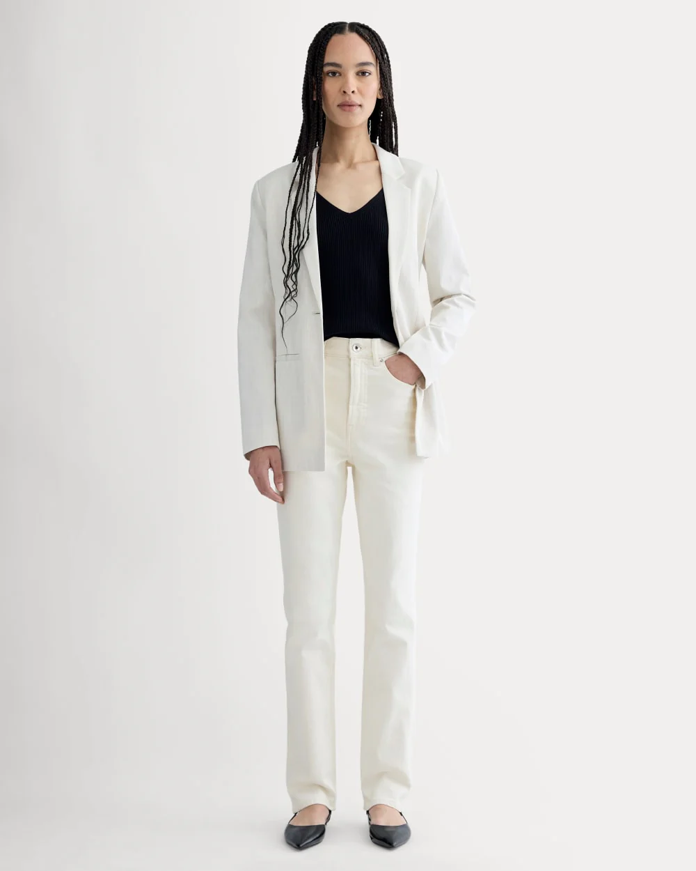 The Way-High® Slim Jean | Calico Ecru | 29" Inseam