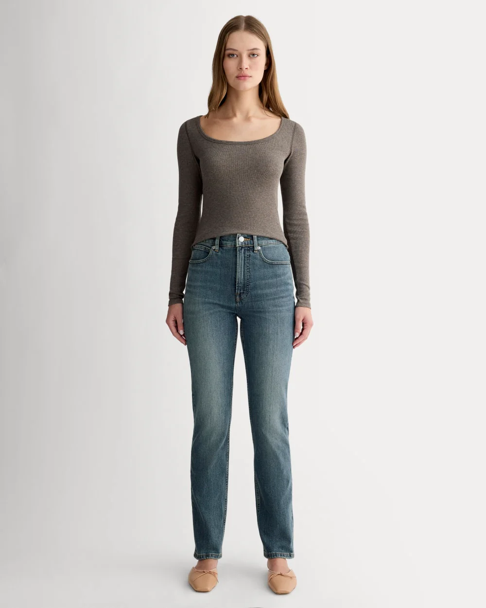 The Way-High® Slim Jean | Indigo Blue | 29" Inseam