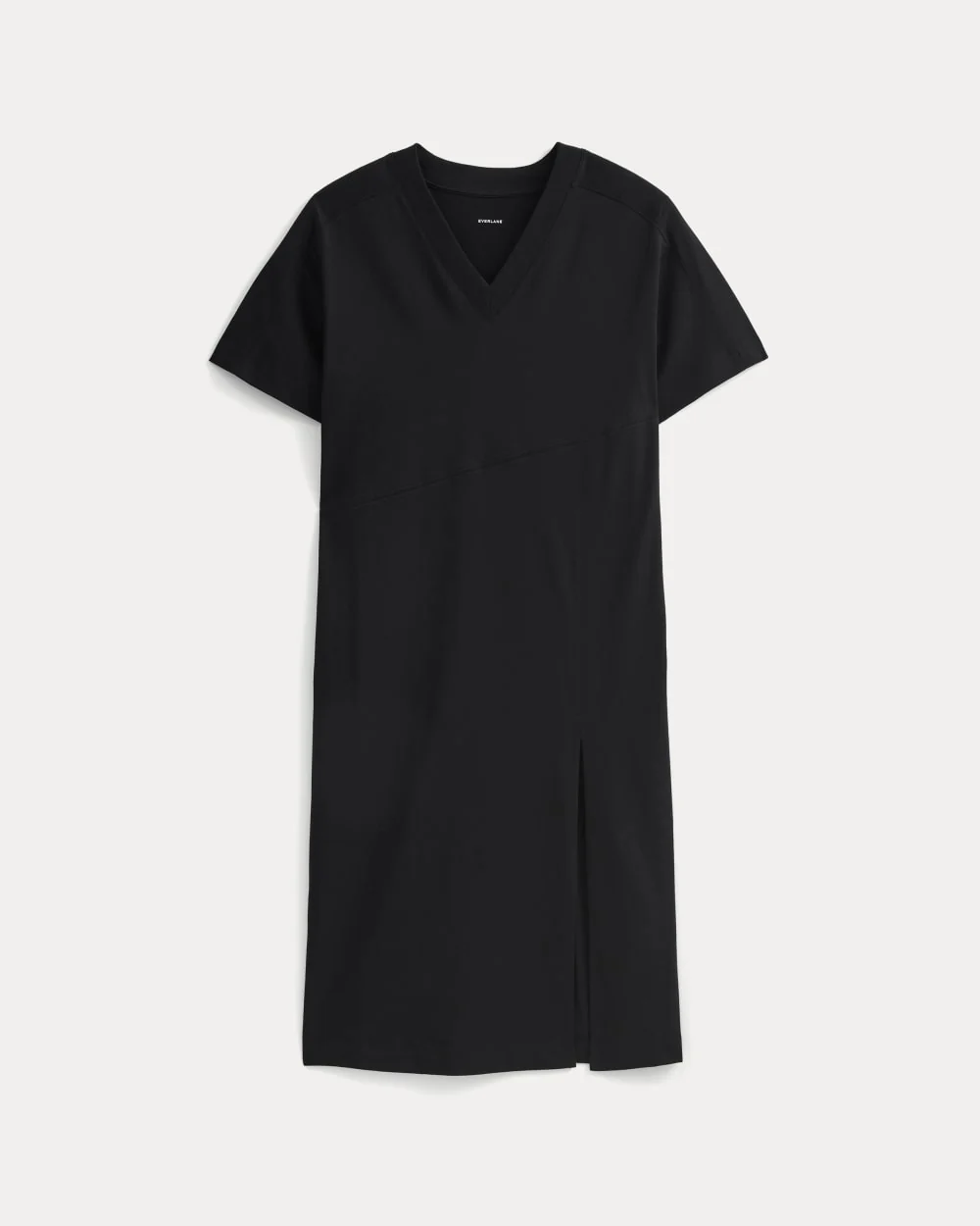 Weekend Tee Midi Dress | Black - Image 2
