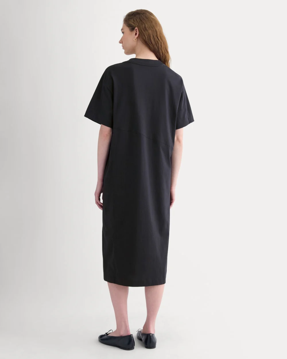 Weekend Tee Midi Dress | Black - Image 3