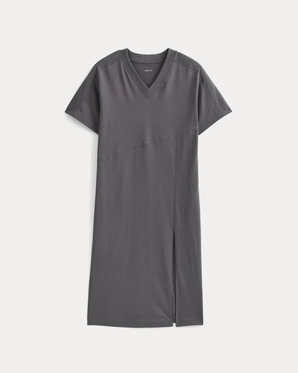 Weekend Tee Midi Dress | Charcoal Grey - Image 2